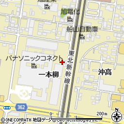 福島県福島市太平寺一本柳40周辺の地図