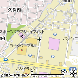 福島県福島市太平寺坿屋敷周辺の地図