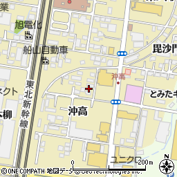 福島県福島市太平寺沖高58-2周辺の地図
