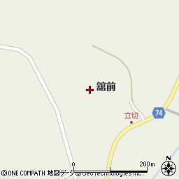 福島県相馬市蒲庭舘前周辺の地図