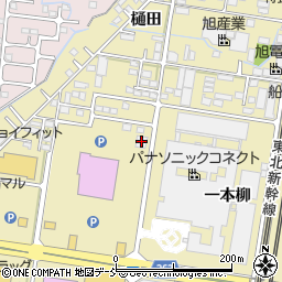三本コーヒー福島支店周辺の地図