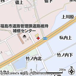 セブンイレブン福島上名倉店周辺の地図