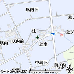 福島県福島市荒井辻32周辺の地図
