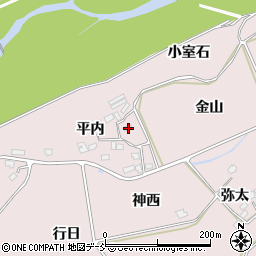 福島県福島市上名倉金山47周辺の地図