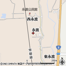 福島県南相馬市鹿島区永渡永渡72周辺の地図