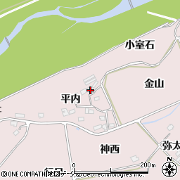 福島県福島市上名倉平内29周辺の地図