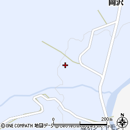 新潟県東蒲原郡阿賀町岡沢843周辺の地図