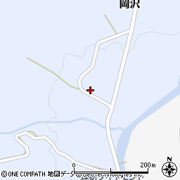 新潟県東蒲原郡阿賀町岡沢800周辺の地図