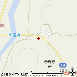 福島県喜多方市熱塩加納町熱塩寺山周辺の地図