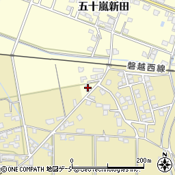 新潟県五泉市五十嵐新田808-3周辺の地図