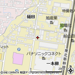 福島県福島市太平寺一本柳74周辺の地図