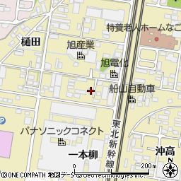 福島県福島市太平寺一本柳68周辺の地図
