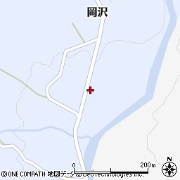 新潟県東蒲原郡阿賀町岡沢789周辺の地図