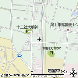 新潟県新潟市西蒲区横曽根713-1周辺の地図