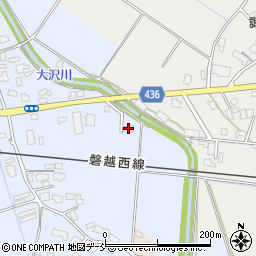 大堀建築周辺の地図