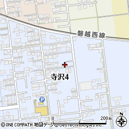 熊谷畳店周辺の地図