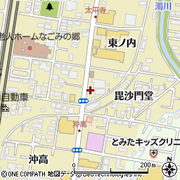 福島県福島市太平寺毘沙門堂1周辺の地図