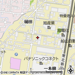 福島県福島市太平寺一本柳75周辺の地図