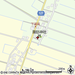 新潟県新潟市南区下道潟147周辺の地図