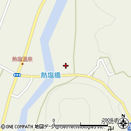 福島県喜多方市熱塩加納町熱塩133周辺の地図