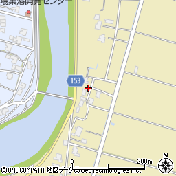 新潟県新潟市南区東萱場53周辺の地図