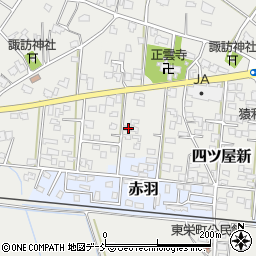 新潟県五泉市土堀25周辺の地図