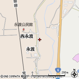 福島県南相馬市鹿島区永渡西永渡85-4周辺の地図
