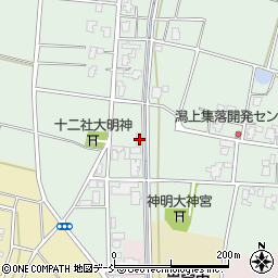 新潟県新潟市西蒲区横曽根719-2周辺の地図