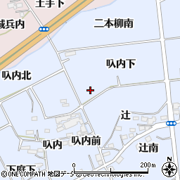 福島県福島市荒井叺内下45周辺の地図