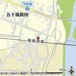 新潟県五泉市五十嵐新田1097-6周辺の地図