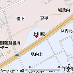 福島県福島市荒井上川原周辺の地図