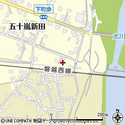 新潟県五泉市五十嵐新田1097-5周辺の地図