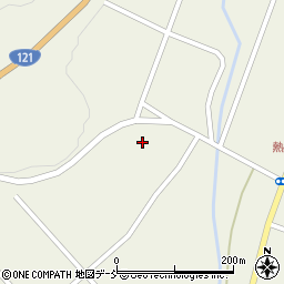 福島県喜多方市熱塩加納町熱塩942周辺の地図