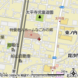 福島県福島市太平寺町ノ内周辺の地図