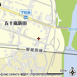 新潟県五泉市五十嵐新田1087-3周辺の地図