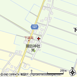 新潟県新潟市南区下道潟170周辺の地図