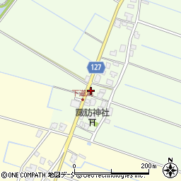 新潟県新潟市南区下道潟167周辺の地図