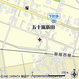 新潟県五泉市五十嵐新田1106-1周辺の地図