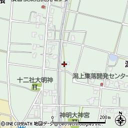新潟県新潟市西蒲区横曽根1474-1周辺の地図