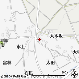 福島県福島市佐原大木坂17周辺の地図