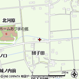 福島県福島市上鳥渡八貫地2周辺の地図