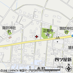 新潟県五泉市土堀16周辺の地図