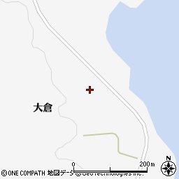 福島県相馬郡飯舘村大倉大倉周辺の地図