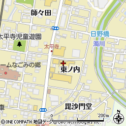福島日産自動車福島太平寺店周辺の地図