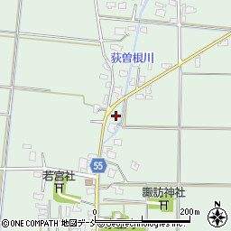 新潟県五泉市能代9周辺の地図