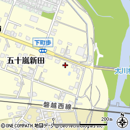 新潟県五泉市五十嵐新田1031-1周辺の地図