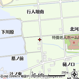 福島県福島市上鳥渡樋ノ口北47周辺の地図