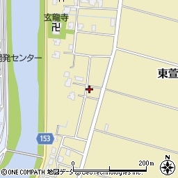 新潟県新潟市南区東萱場543周辺の地図