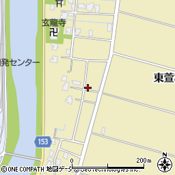 新潟県新潟市南区東萱場536-1周辺の地図