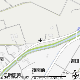 福島県福島市土船（上林）周辺の地図